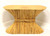 SOLD - McGUIRE FURNITURE "Sheaf of Wheat" Faux Bamboo Dining Table Pedestal Base