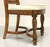 SOLD - THOMASVILLE Ceremony Collection Mediterranean Walnut Dining Side Chairs - Pair B