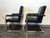 SOLD OUT - POLO Ralph Lauren by HENREDON Chrome & Leather Club Chairs - Pair