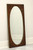 WHITE OF MEBANE Mid Century Oval Mirror in Rectangular Frame - B