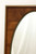 WHITE OF MEBANE Mid Century Oval Mirror in Rectangular Frame - B