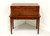SOLD - Antique Inlaid Mahogany Silver Chest on Stand