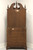 SOLD - MADDOX Cherry Chippendale Block Front Secretary Desk with Blind Bookcase