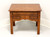 SOLD - Cottage Rustic Style Walnut Distressed End Side Table