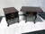 SOLD - Solid Cherry Queen Anne Style Side End Tables by JF DELWOOD - Near Pair