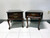 SOLD - Solid Cherry Queen Anne Style Side End Tables by JF DELWOOD - Near Pair