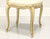 SOLD - French Provincial Louis XV Style Vintage Caned Dining Side Chairs - Pair A