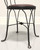 SOLD - Wrought Iron Mid 20th Century Ice Cream Parlor / Bistro Chairs - Set of 4