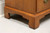 SOLD - HENREDON Folio 10 Burl Walnut Chippendale Secretary Desk