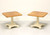 HENREDON Mid 20th Century Neoclassical Coffee Cocktail Tables - Pair