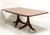 SOLD - MAITLAND SMITH Regency Flame Mahogany Double Pedestal Dining Table