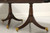 SOLD - MAITLAND SMITH Regency Flame Mahogany Double Pedestal Dining Table