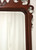 SOLD - LEXINGTON Distressed Mahogany Chippendale Style Wall Mirror