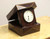 SOLD - MAITLAND SMITH Leather Desk Clock