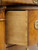 SOLD -  HENREDON Burl Elm Neoclassical Marble Top Nightstand Bedside Chest - B