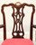 SOLD - MAITLAND SMITH Solid Mahogany Chippendale Ball in Claw Dining Armchairs - Pair