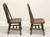 SOLD - ETHAN ALLEN Royal Charter Oak Bowback Windsor Dining Side Chairs - Pair B