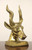 Mid 20th Century Solid Brass Antelope Bookends - Pair