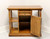 BERNHARDT Mid 20th Century Console Cabinet with Open Side Shelves