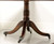 SOLD -  MAITLAND SMITH Regency Flame Mahogany Double Pedestal Dining Table