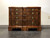 SOLD OUT - Early 20th Century Burl Walnut Block Front Bachelor Chest of Drawers