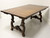 SOLD - Mid 20th Century Walnut Spanish Baroque Style Trestle Dining Table