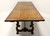 SOLD - Mid 20th Century Walnut Spanish Baroque Style Trestle Dining Table
