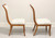 MASTERCRAFT by Baker Contemporary Dining Side Chairs - Pair A