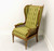 SOLD - DREXEL Velero Mid 20th Century Spanish Style Wing Chair