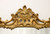 SOLD - Antique Carved Wood Regency Style Gold Wall Mirror