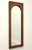 SOLD - WHITE OF MEBANE Mid 20th Century Modern Walnut Arched Wall Mirror