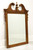 DIXIE Sheffield Manor Pecan Chippendale Style Wall Mirror