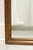 DIXIE Sheffield Manor Pecan Chippendale Style Wall Mirror