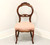 SOLD - Early 20th Century Walnut Victorian Balloon Back Side Chair