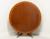 SOLD - 20th Century Edwardian Style 60" Round Banded Mahogany Single Pedestal Tilt-Top Dining Table