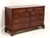 SOLD - HARDEN Solid Cherry Chippendale Style Dresser