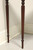 SOLD - PAINE FURNITURE Mahogany Sheraton Style Demilune Console Table