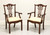 SOLD - MAITLAND SMITH Connecticut Regency Mahogany Chippendale Dining Armchairs - Pair