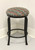 SOLD - Late 20th Century Transitional Metal Counter-Height Swivel Stool