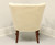 Mid 20th Century French Provincial Style Channel Back Accent Armchair