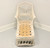 SOLD - Antique Victorian White Painted Wicker Chaise Lounge