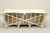 SOLD - Antique Victorian White Painted Wicker Sofa