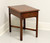 SOLD - LINK-TAYLOR Heirloom Solid Mahogany Chippendale Style End Side Table