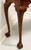 GORDON'S Late 20th Century Flame Mahogany Chippendale Console Sofa Table