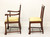 SOLD - 1940's Mahogany Empire Style Dining Chairs - Set of 8