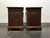 SOLD OUT - Mahogany Chippendale Bedside / Chairside Chests - Pair