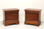 SOLD - THOMASVILLE Impressions Martinique Louis Philippe Cherry Nightstands - Pair