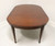 SOLD - KINDEL Oxford Federal Style Banded Mahogany Oval Dining Table