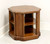 HENREDON Late 20th Century Walnut Accent Table with Shelves