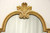 SOLD - Vintage French Provincial Gold Scrolls Wall Mirror